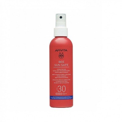 Apivita Bee Sun Safe Hydra Melting Ενυδατικό Spray Ελαφριάς Υφής για Πρόσωπο & Σώμα SPF30 200ml