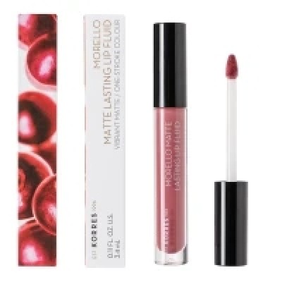 Korres Morello Matte Lasting Lip Fluid 10 Damask Rose 3.4ml