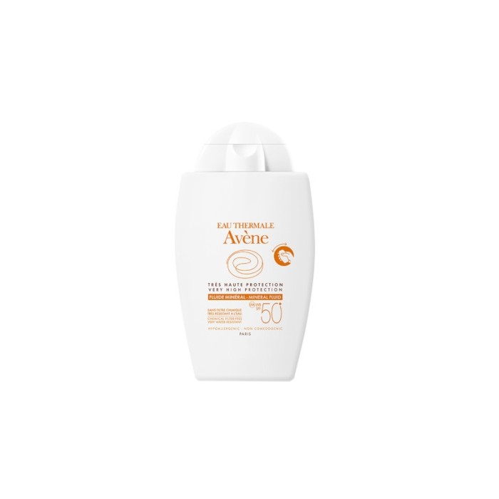 Avene Sun Mineral Fluid SPF50 Αντηλιακή Κρέμα Προσώπου 40ml