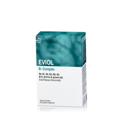 Eviol B-Complex Συμπλήρωμα Διατροφής 60 Caps