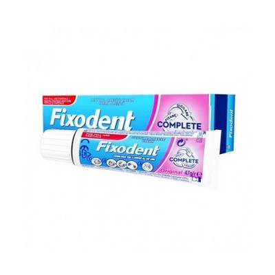 Fixodent Pro Complete Original, Στερεωτική Κρέμα για Τεχνητή Οδοντοστοιχία 47g.