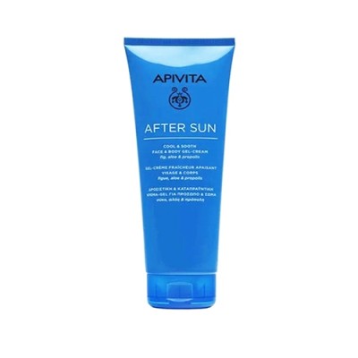 Apivita After Sun Cool & Sooth Face & Body Gel-Cream 200ml