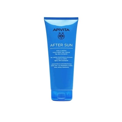 Apivita After Sun Cool & Sooth Face & Body Gel-Cream 200ml