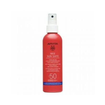 Apivita Bee Sun Safe Ultra-Light Face & Body Spray SPF 50 Ενυδατικό Σπρέι για Πρόσωπο & Σώμα 200ml