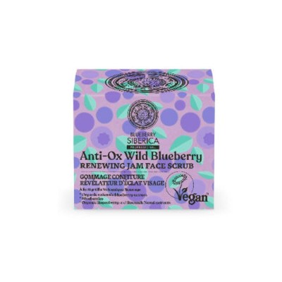 Natura Siberica Anti-OX Wild Blueberry Scrub Jam Προσώπου Ανανέωσης 50 ml