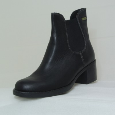 ART LOW BOOTS LEATHER BLACK