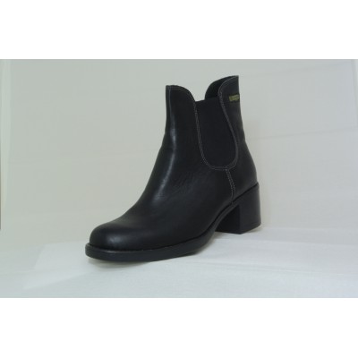 ART LOW BOOTS LEATHER BLACK