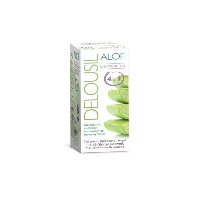 Delousil Aloe De Make Up 4 σε 1 Ντεμακιγιάζ με Αλόη 300ml