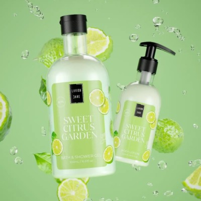 Lavish Care Sweet Citrus Garden Ενυδατική Κρέμα Σώματος 300ml