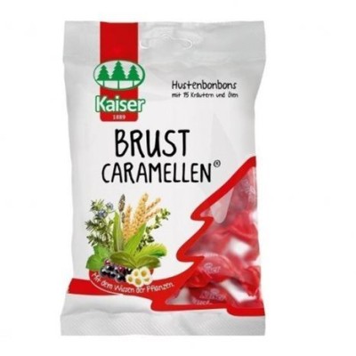 Kaiser 1889 Brust Caramellen Καραμέλες με 15 Βότανα & Έλαια 60gr