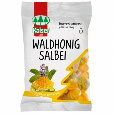 Kaiser 1889 Waldhonig Salbei Καραμέλες Μέλι & Φασκόμηλο 90gr