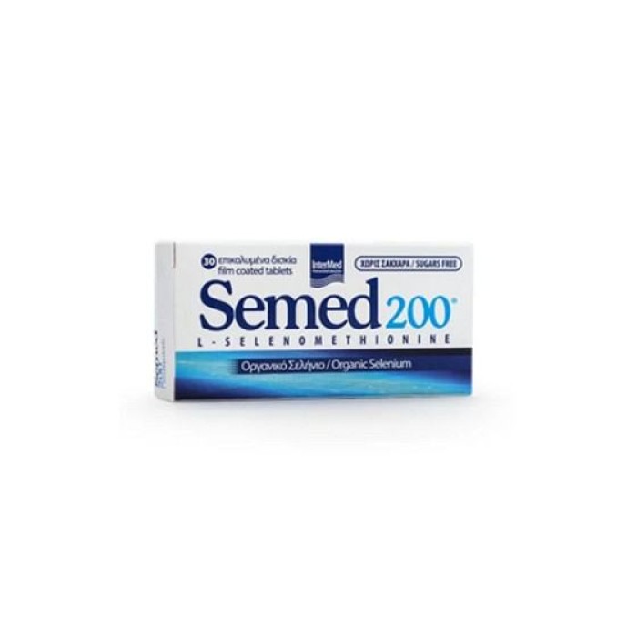 Intermed Semed 200mg Οργανικό Σελήνιο 30 ταμπλέτες