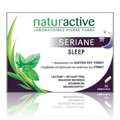 Naturactive Seriane Sleep Συμπλήρωμα για τον Ύπνο 30 κάψουλες