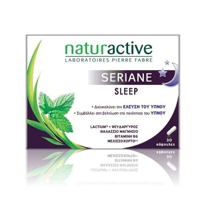 Naturactive Seriane Sleep Συμπλήρωμα για τον Ύπνο 30 κάψουλες