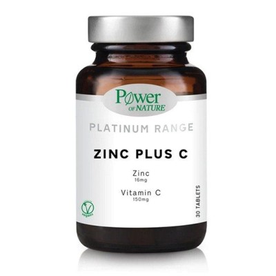 Power Health Classics Platinum Zinc Plus C 30 ταμπλέτες