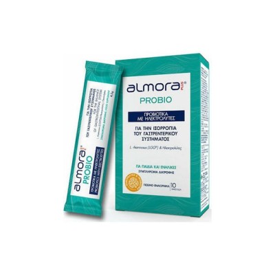 Elpen Almora Plus Probio Προβιοτικά με Ηλεκτρολύτες 10 x 4.5gr