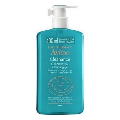 Avene Gel κατά της Ακμής Cleanance Cleansing Oily Blemish Prone Skin για Λιπαρές Επιδερμίδες 400ml