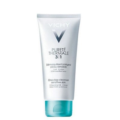 Vichy Γαλάκτωμα Ντεμακιγιάζ Purete Thermale 3 in 1 One Step Cleanser για Ευαίσθητες Επιδερμίδες 200ml