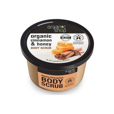 Organic Shop Scrub Σώματος Cinnamon & Honey 250ml