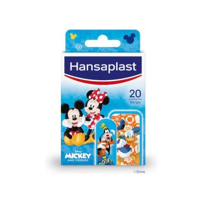 Hansaplast Αυτοκόλλητα Επιθέματα Disney Mickey Mouse & Friends για Παιδιά 20τμχ