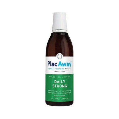 PlacAway Daily Strong Στοματικό Διάλυμα Καθημερινής Προστασίας με Δροσερή Γεύση Δυόσμου 500ml