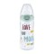 Nuk First Choice+ Μπιμπερό Πλαστικό 300ml Με Θηλή Σιλικόνης  Πράσινο LoveU2THEmoon και Δείκτη Θερμοκρασίας 6-18 μηνών