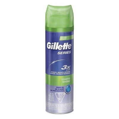 Gillette Sensitive Αφρός Ξυρίσματος με Αλόη για Ευαίσθητες Επιδερμίδες 240ml