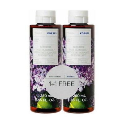 Korres Body  PROMO Αφρόλουτρο Lilac Πασχαλιά 2x250ml