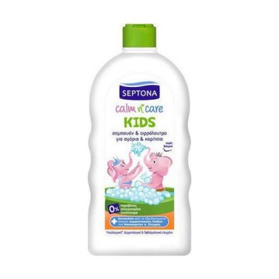 Septona Παιδικό Αφρόλουτρο & Σαμπουάν "Calm N' Care " με Aloe Vera σε Μορφή Gel 750ml