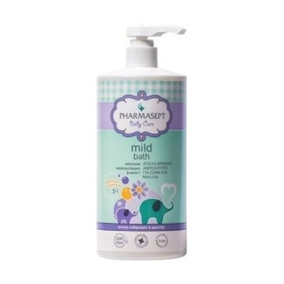Pharmasept Baby Care Mild Bath 1000ml με Αντλία
