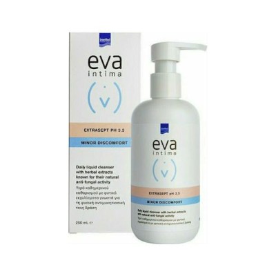 Intermed Eva Intima Extrasept Minor Discomfort pH 3.5 Υγρό Καθαρισμού με Χαμομήλι και Αλόη 250ml