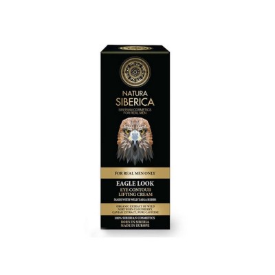 Natura Siberica Eagle Look Ανδρική Ενυδατική Κρέμα Ματιών με Υαλουρονικό Οξύ & Χαβιάρι 30ml