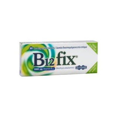 Uni-Pharma B12 fix 1000μg 30 ταμπλέτες