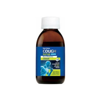 Frezyderm Cough Syrup Adults Σιρόπι για Ξηρό και Παραγωγικό Βήχα χωρίς Γλουτένη 182gr