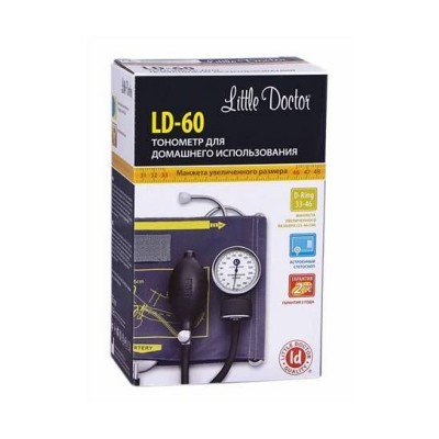 Little Doctor LD-60 ΑΝΑΛΟΓΙΚΟ ΠΙΕΣΟΜΕΤΡΟ με μεγάλη περιχειρίδα 33-46 cm