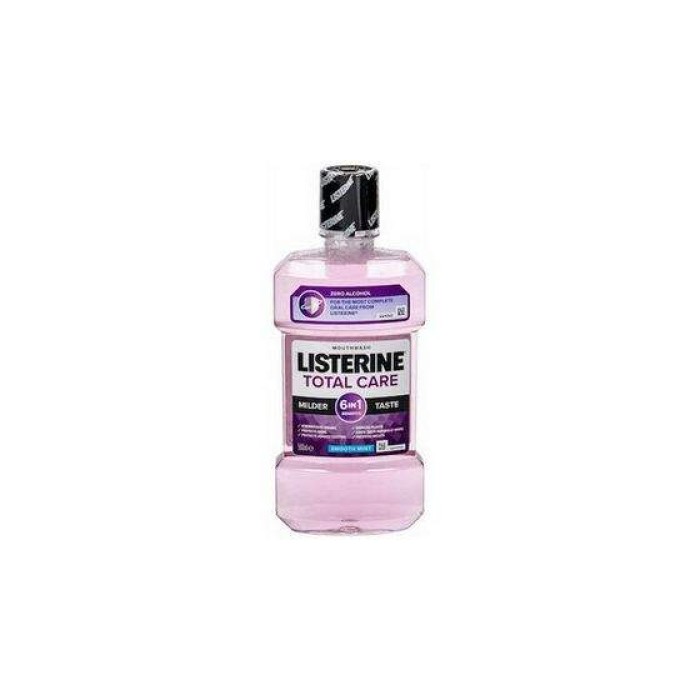 Listerine Total Care Milder Taste Στοματικό Διάλυμα κατά της Πλάκας και της Κακοσμίας 500ml