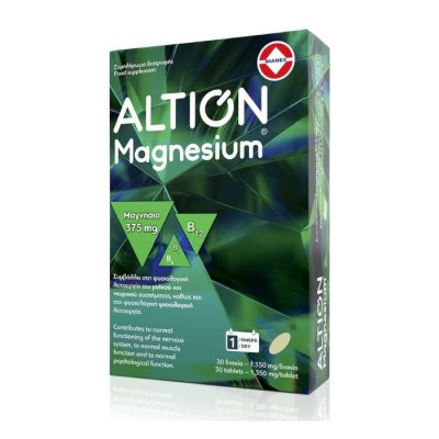 Altion Magnesium 375mg 30 ταμπλέτες