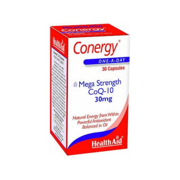 Health Aid Conergy CoQ-10 30mg 90 κάψουλες