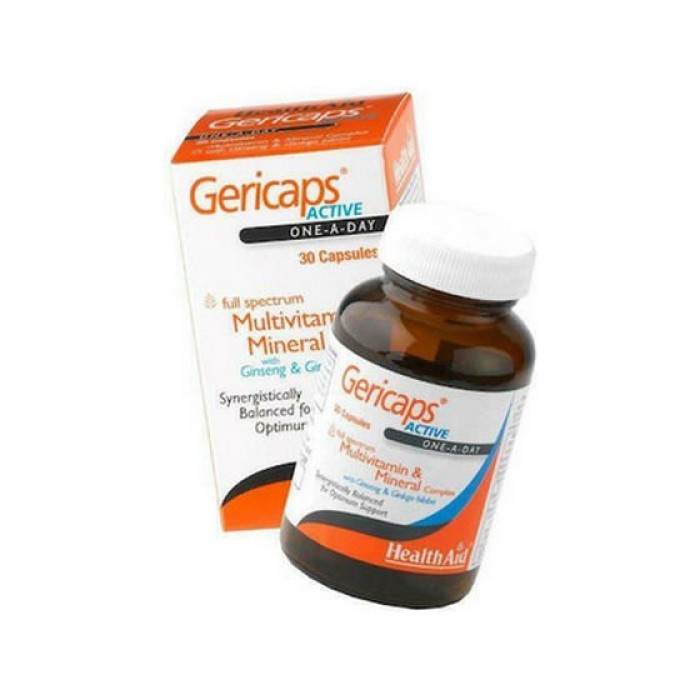 Health Aid Gericaps Active 30 κάψουλες