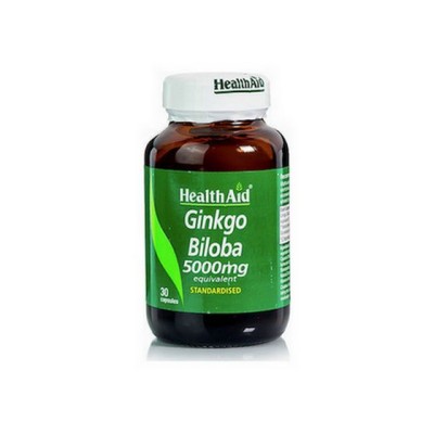 Health Aid Ginkgo Biloba 5000mg 30 κάψουλες