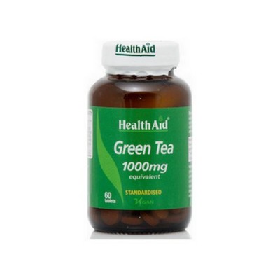 Health Aid Green Tea 1000mg 60 ταμπλέτες