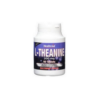 Health Aid L-Theanine 200mg 60 ταμπλέτες