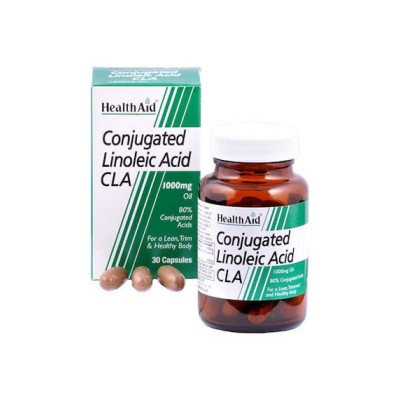 Health Aid Conjugated Linoleic Acid CLA Συμπλήρωμα Διατροφής 1000mg 30 κάψουλες