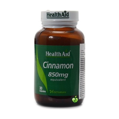 Health Aid Cinnamon 850mg 30 κάψουλες