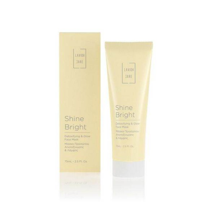 Lavish Care Shine Bright Μάσκα Προσώπου για Λάμψη 75ml