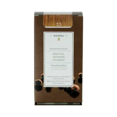 Korres Argan Oil Advanced Colorant 7.3 Ξανθό Χρυσό Μελί 50ml