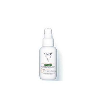 Vichy Capital Soleil UV-Clear Αντηλιακή Λοσιόν Προσώπου SPF50  Κατά των Ατελειών 40ml