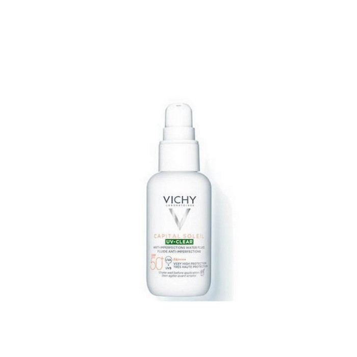 Vichy Capital Soleil UV-Clear Αντηλιακή Λοσιόν Προσώπου SPF50  Κατά των Ατελειών 40ml