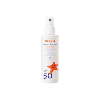 Korres Αδιάβροχο Παιδικό Αντηλιακό Spray Coconut & Almond SPF50 150ml