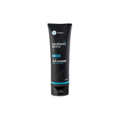 Medisei Gel Καθαρισμού Panthenol Extra Men 3 in 1 για Ευαίσθητες Επιδερμίδες 200ml